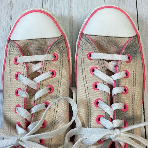 Converse Bleached Double Tongue Sneakers 5 - Picture 5 of 9